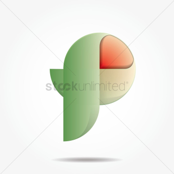 P letter logo P letter logo