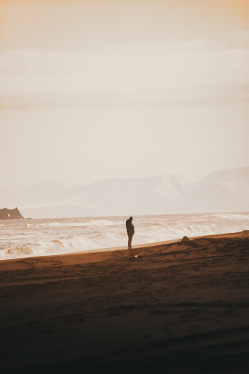 Pacific Ocean. Sunset. Pacific Ocean. Sunset.