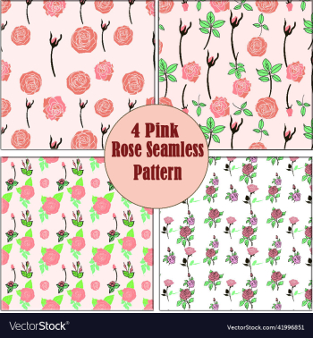 pacific pink rose flower seamless pattern pacific pink rose flower seamless pattern