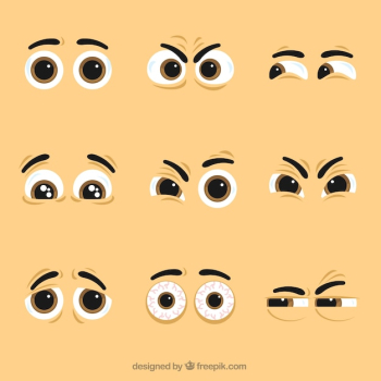 Pack of nice character eyes Pack of nice character eyes