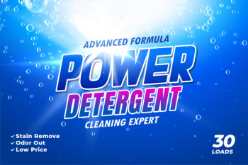 Package template for laundry detergent Free Vector Package template for laundry detergent Free Vector