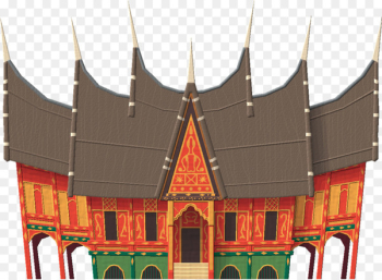 Padang Rumah adat Rumah Gadang Minangkabau people - jam Padang Rumah adat Rumah Gadang Minangkabau people - jam