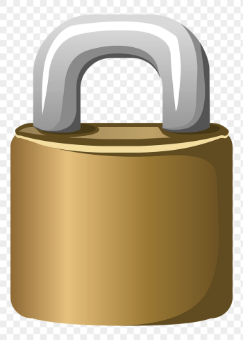 Padlock png sticker security illustration, | Free PNG - rawpixel