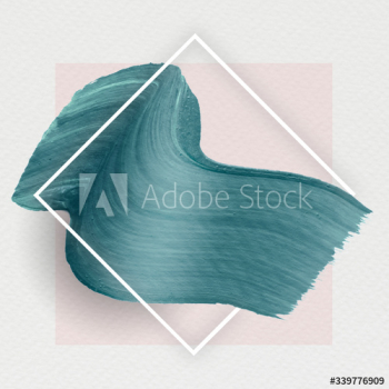 Paint brush stroke badge Paint brush stroke badge