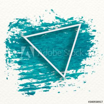 Paint brush stroke badge Paint brush stroke badge
