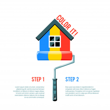 Paint house icon Paint house icon