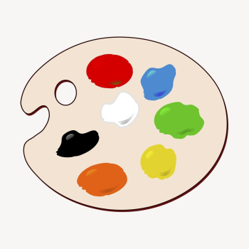 Paint palette clipart, hobby illustration | Free Vector - rawpixel Paint palette clipart, hobby illustration | Free Vector - rawpixel