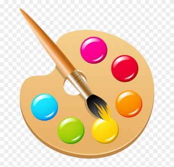 Paint Palette Png Photos - Clipart Color Palette Png, Transparent ...