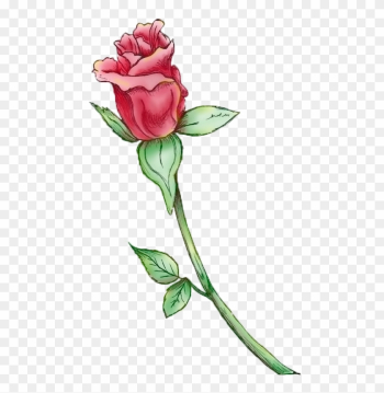 Painted Rose Bud Painted Rose Bud - Rose Painted Rose Bud Painted Rose Bud - Rose