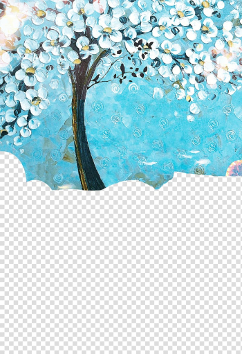 Painted Trees transparent background PNG clipart Painted Trees transparent background PNG clipart