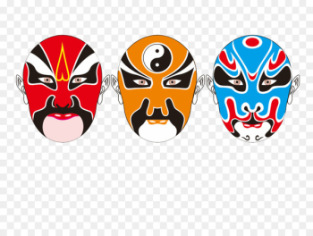 Painting Cartoon - Hand painted face mask Painting Cartoon - Hand painted face mask