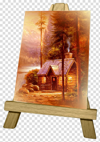 Painting Easel Autumn, painting transparent background PNG clipart Painting Easel Autumn, painting transparent background PNG clipart