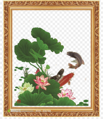 painting Gongbi Art - Meticulous Art Painting lotus image painting Gongbi Art - Meticulous Art Painting lotus image