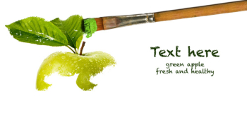 painting green apple painting green apple