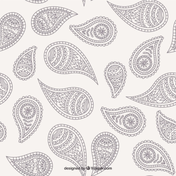 Paisley background design Paisley background design