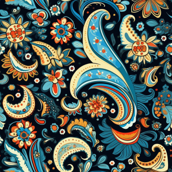 Paisley Pattern, seamless tile pattern