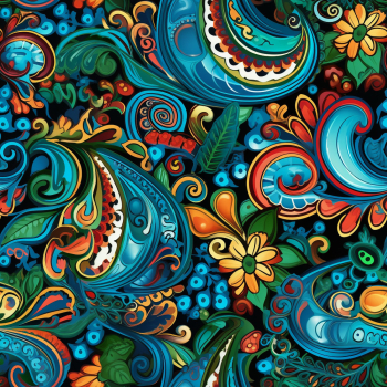 Paisley Pattern, seamless tile pattern