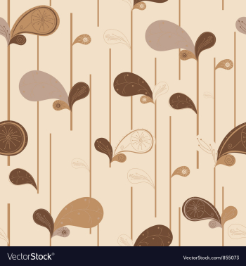 Paisley seamless pattern vector image Paisley seamless pattern vector image