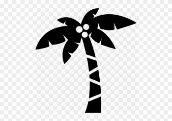 Palm Tree Icon - Coconut Tree Icon Png