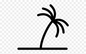 Palm Tree Icon - Palm Tree Line Icon Palm Tree Icon - Palm Tree Line Icon