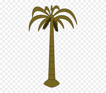 Palm Tree Palm Tropical Black Silhouette Tree - Palm Tree Clip Art