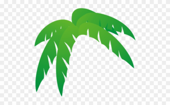 Palmera De Hojas Ilustración Vectorial - Palm Tree Leaves Clip Art Palmera De Hojas Ilustración Vectorial - Palm Tree Leaves Clip Art