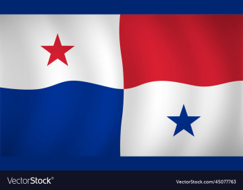 panama flag background