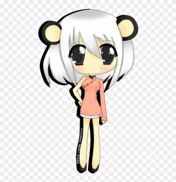 Panda Chibi Girl By Neko - Chibi Girl Panda Png Panda Chibi Girl By Neko - Chibi Girl Panda Png
