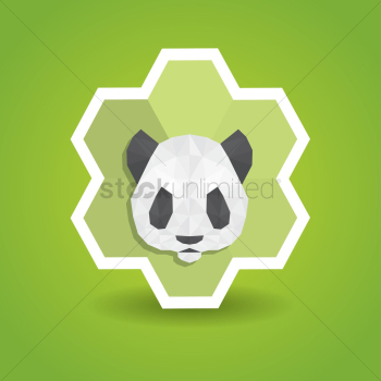 Panda label Panda label