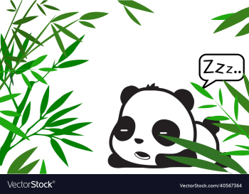 panda with bamboo panda with bamboo