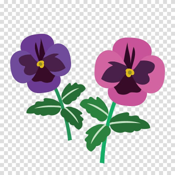 Pansy Violet Yellow Blue, violet transparent background PNG clipart