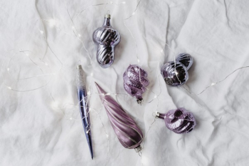Pantone Ultra Violet Christmas Ornaments Pantone Ultra Violet Christmas Ornaments