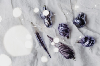 Pantone Ultra Violet Christmas Ornaments Pantone Ultra Violet Christmas Ornaments