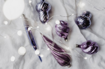 Pantone Ultra Violet Christmas Ornaments Pantone Ultra Violet Christmas Ornaments