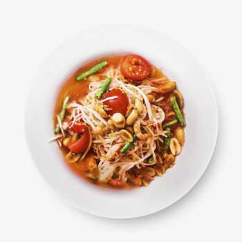 Papaya salad, Thai food collage | Free PSD - rawpixel Papaya salad, Thai food collage | Free PSD - rawpixel