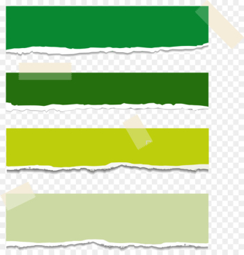 Paper Adhesive tape Sticker Web banner - Tape creative tear paper green vector 