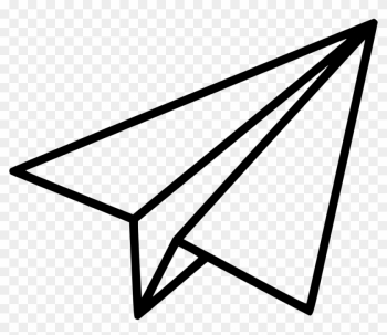 Paper Airplane Clipart Free Download Best - Paper Airplane Icon Png