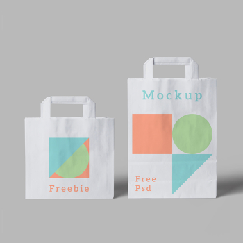 Paper Bag PSD Mockup Paper Bag PSD Mockup