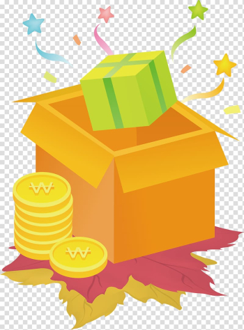 Paper Box Icon, Autumn Life Icon transparent background PNG clipart