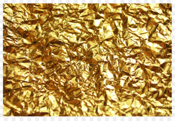 Paper Chocolate sandwich Material Texture Metal - Gold foil paper folds 