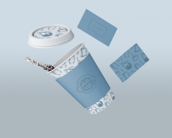 Paper coffee cup mockup Free Psd