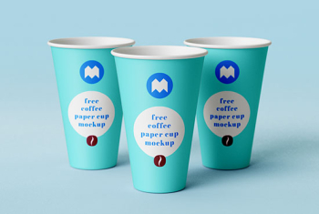 Paper coffee cup mockup - Graphic Eagle