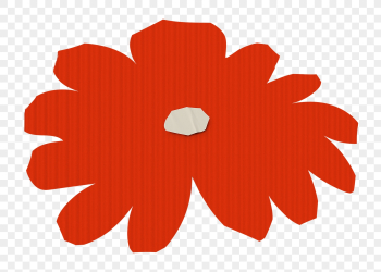 Paper craft png flower sticker, | Free PNG - rawpixel Paper craft png flower sticker, | Free PNG - rawpixel