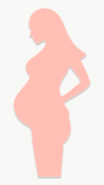 Paper craft pregnant woman character design element | Free  transparent png - 2323412