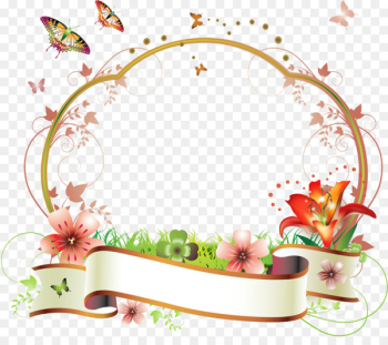 Paper Cuadro Flower Clip art - flower frame Paper Cuadro Flower Clip art - flower frame