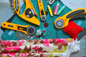 Paper Cutting Tools On Graphics Board Paper Cutting Tools On Graphics Board