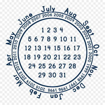 Paper Digital scrapbooking Digital stamp Postage Stamps - June date 