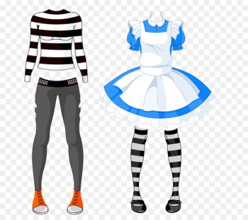 Paper doll Halloween costume Clothing Stock photography - Women's clothes 