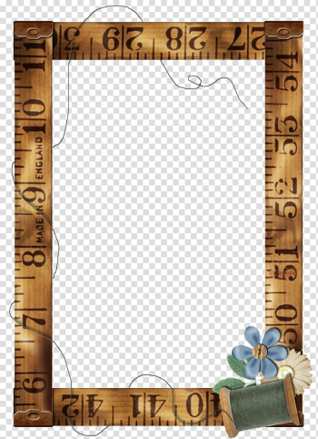 Paper Frames Digital scrapbooking Sewing, painting transparent background PNG clipart