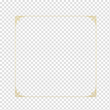 Paper Frames Rectangle Font, Square square box transparent background PNG clipart